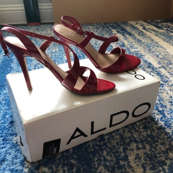 Aldo Shoes - Aldo Size 8 Red High Heel dress shoes